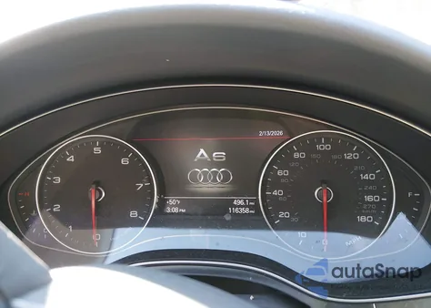 2012 Audi A6 3.0 Premium z USA, uszkodzony, nr VIN WAUGGAFC0CN095133